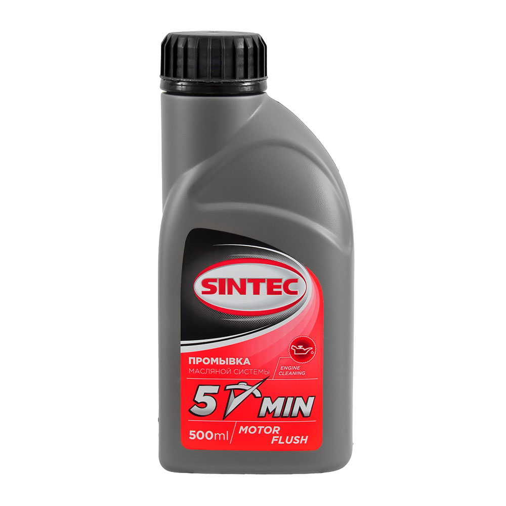 Масло Промывочное Синтетическое SINTEC -  0,5л 5-минутка арт.УТ000050164