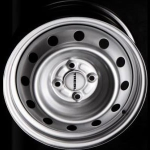 Диск Стальной TREBL мод.53B35B(12 отв)_P (палета) 14х5.5 PCD 4х98 ET35 DIA58.6  Silver  