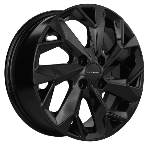 Диск Литой Khomen Wheels мод.KHW1508 15х6 PCD 4х98 ET35 DIA58.6  Black-FP  